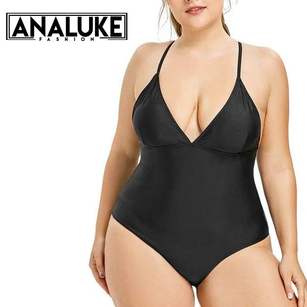 Plus Size One Piece Swimsuit