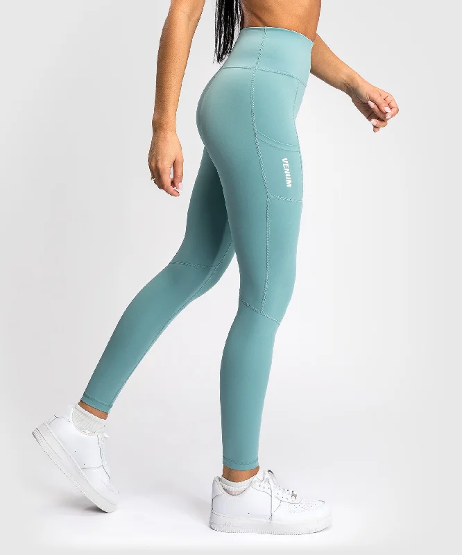 Venum Essential Women's Performance Leggings - Aqua Green