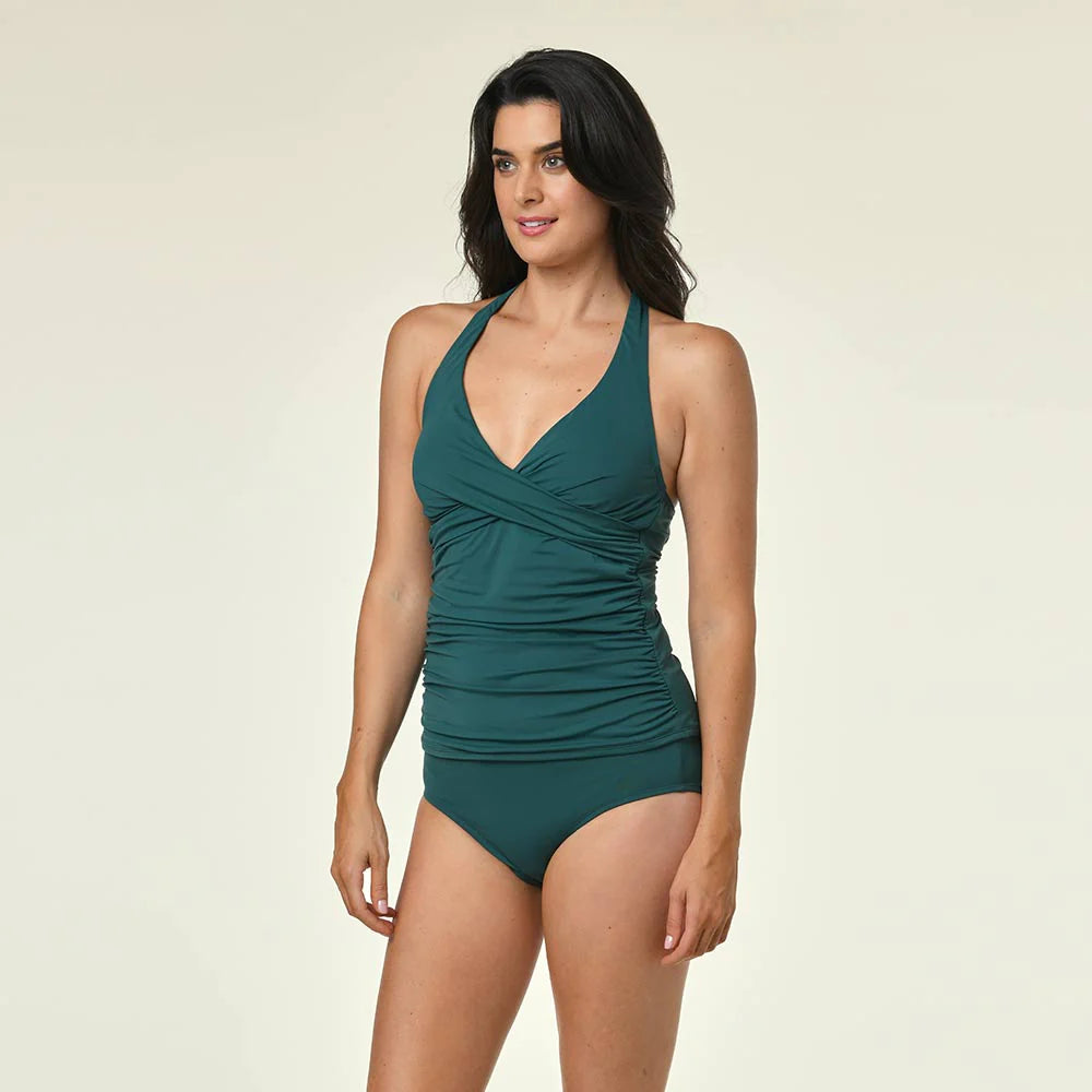 Jantzen Louise Wrap Tankini Top