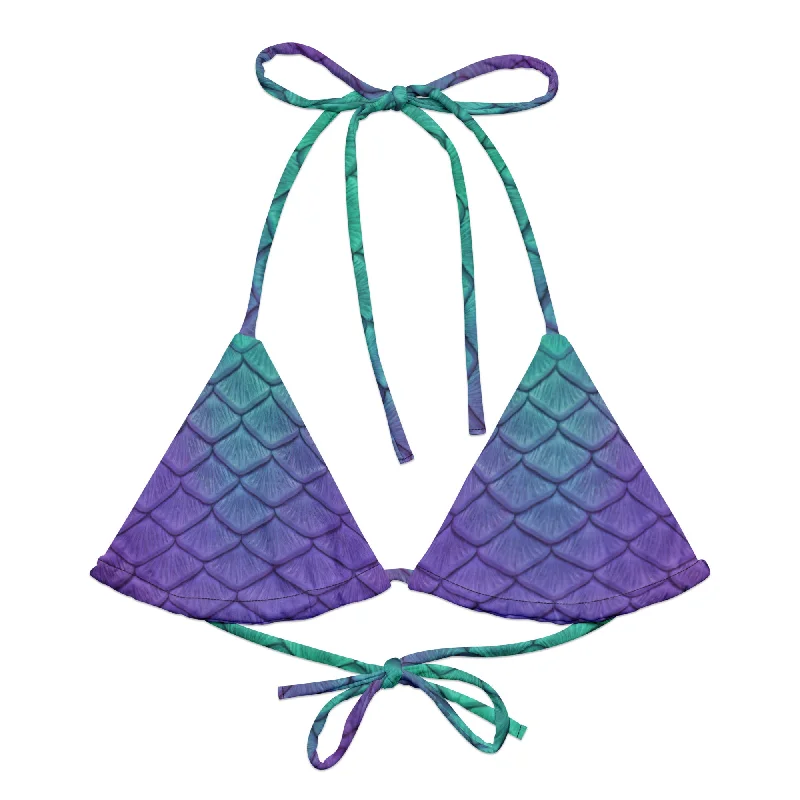 Andromeda Recycled String Bikini Top