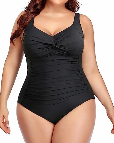 Plus Size Tummy Control One Piece Swimsuits