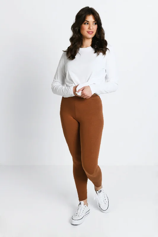 Everyday Leggings - Mocha Brown