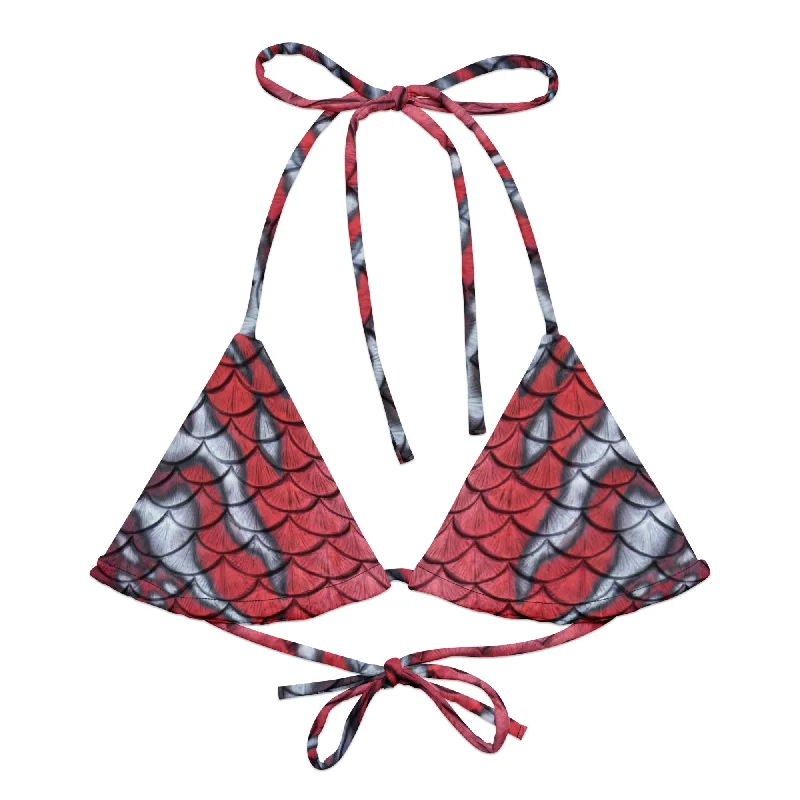 Zaleska Recycled String Bikini Top