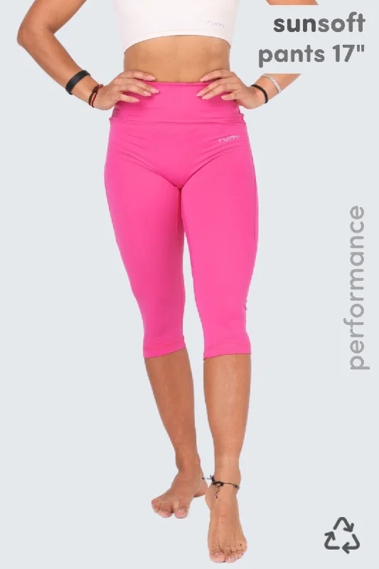 W SunSoft Flow Pants 17" - Rose Glow