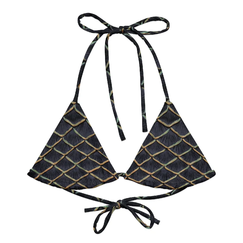 Curse of Cortes Recycled String Bikini Top