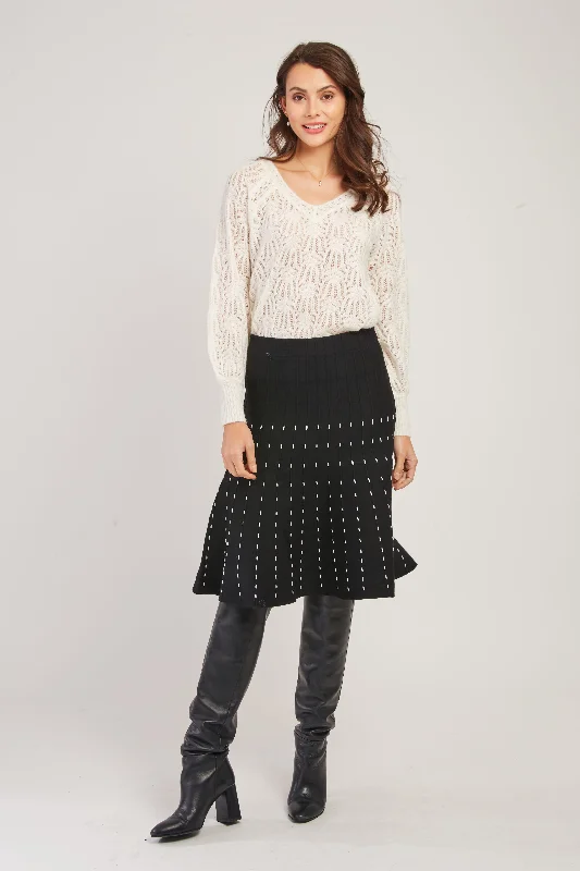 Giacomo Dots  Flare Skirt