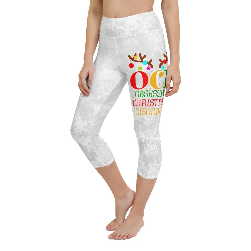 Christmas OCD Yoga Capris