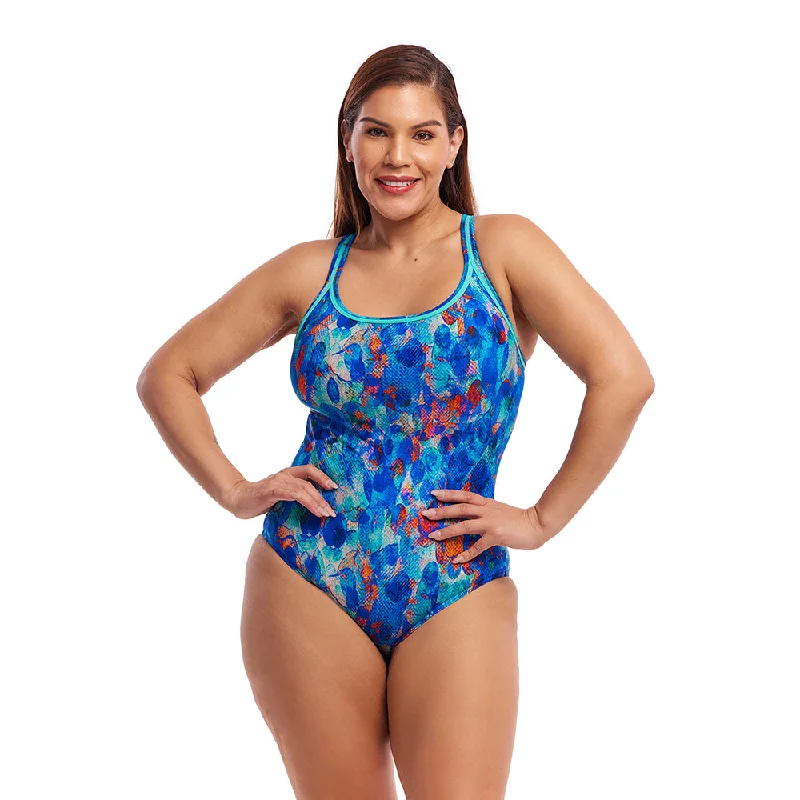 Funkita Paint Press Ladies Locked In Lucy One Piece