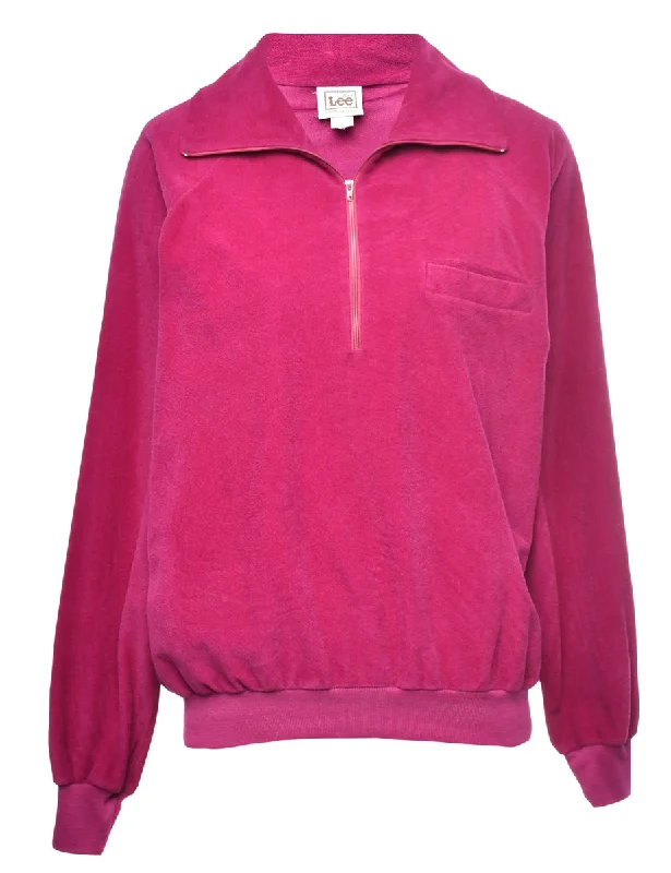 Lee Plain Sweatshirt - M Unique Women's Upcycled