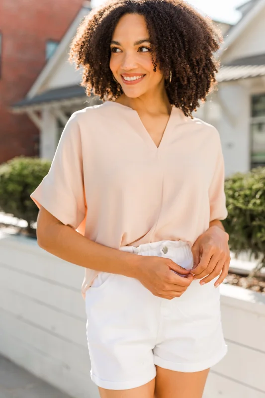 This Is Why Dusty Blush Pink Top Cozy Women's Winter