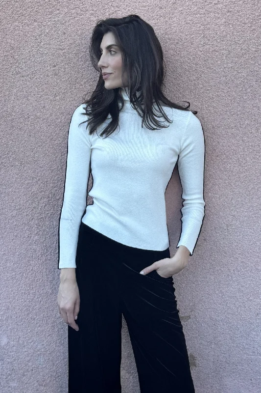 Mock Neck Sweater Modern Women's 