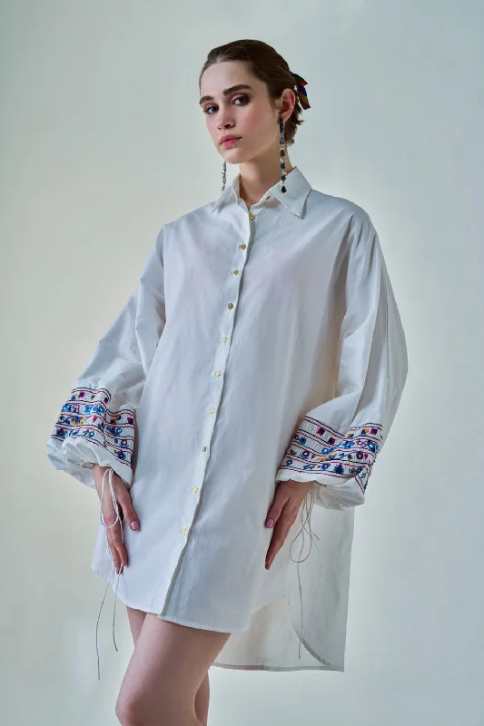 Elsa Batwing Sleeve Shirt Confident Women's High - fashion