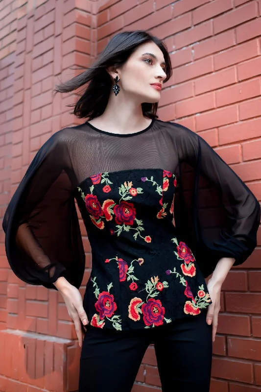Candace Top - Gypsy Rose Tough Women's Military - inspired