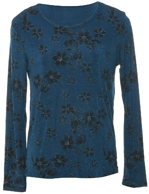 Floral Top - M Hip Women's Urban