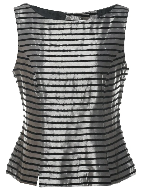 Devore Design Top - M Cashmere