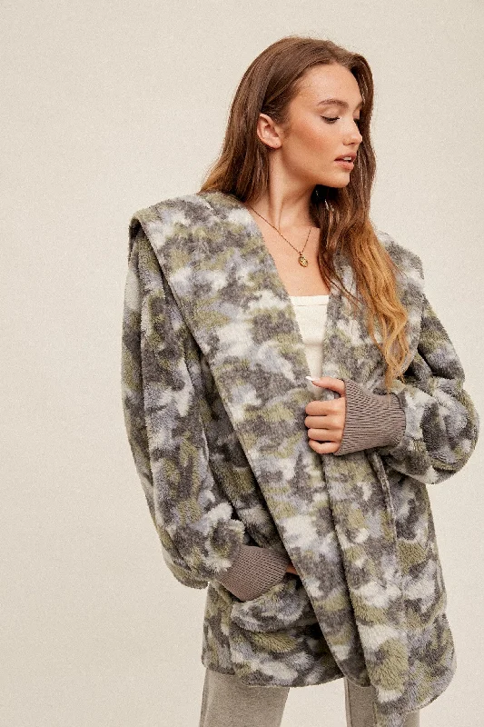 Light Camo Sherpa Traditional Women's 