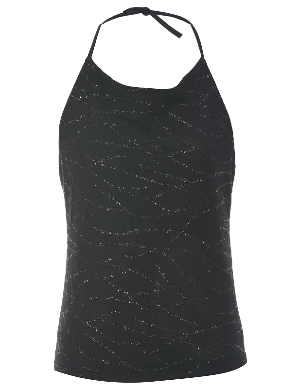 Metallic Evening Top - S Vacation