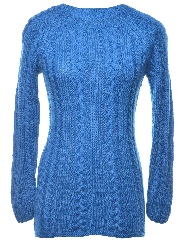 Cable Knit Jumper - M Gym
