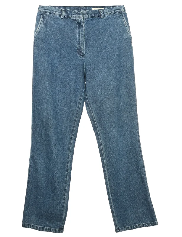 Medium Wash Eddie Bauer Tapered Jeans - W30 L30 Earthy Women's 