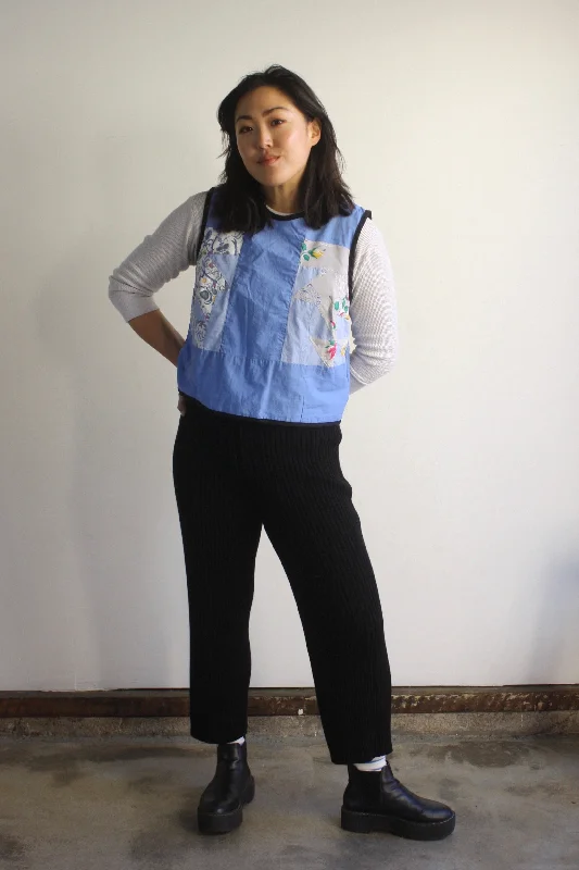 Tie Back Tank - OOAK Large Casual Women's Loose - fitting