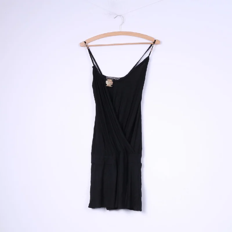 River Island Womens 10 M Tunic Black Spaghetti Straps Top Dynamic Women's High - energy