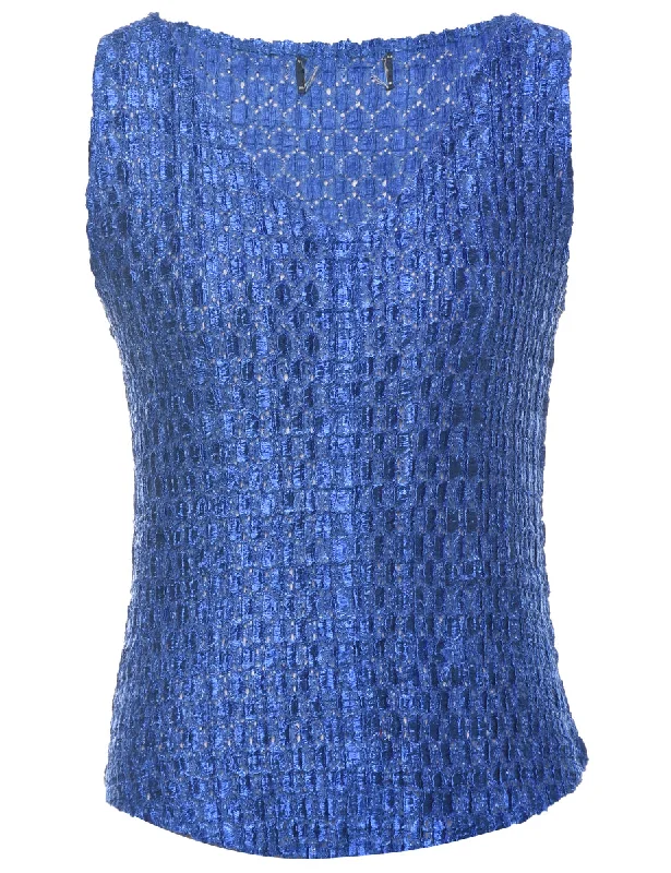 Sleeveless Evening Top - S Youthful Women's Anime - inspired
