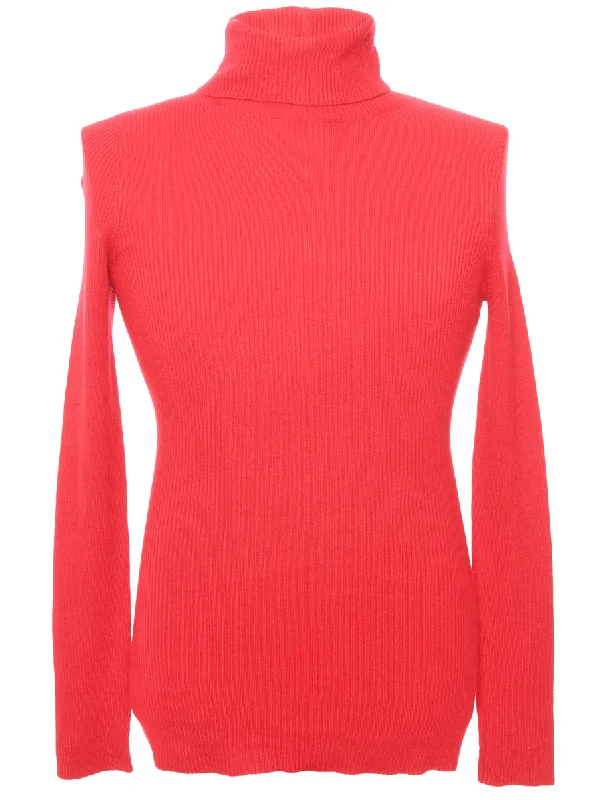 Turtleneck Jumper - M Confident Women's Power