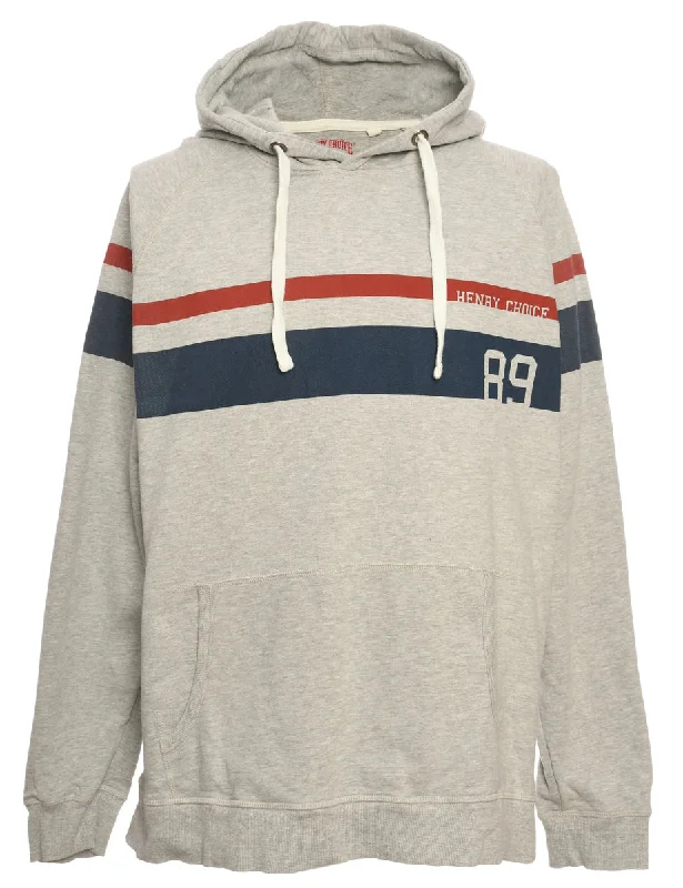 Grey Henry Choice Hoodie - XL Feminine Women's Soft 