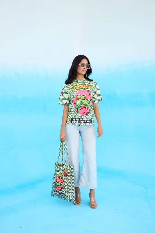 Ivory Parakeet T-Shirt Country