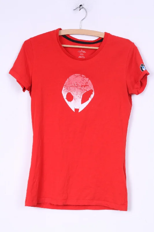 Bmw Motorrad Womens M T-Shirt Crew Neck Cotton Graphic RR S1000 Summer Top Alien Athletic Women's High - 