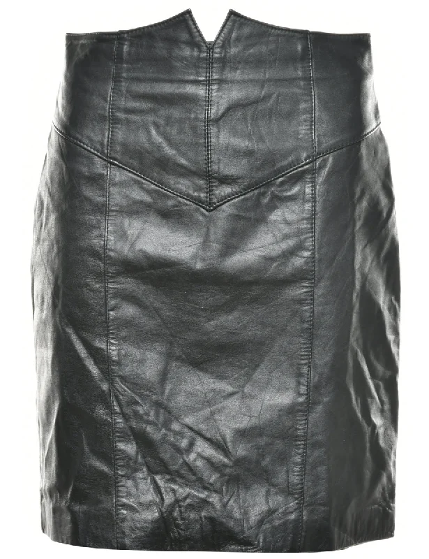 Leather Pencil Skirt - S Stylish Women's Tropical 