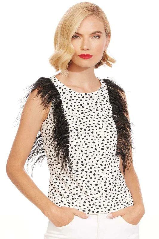 Feather Top - Terazzo Dot Sleek Women's 