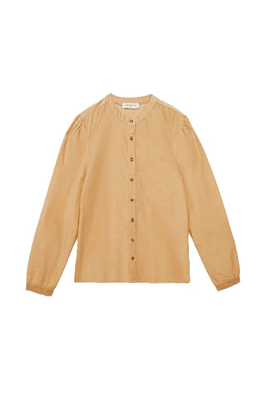 Blondie Camel Blouse Youthful Women's Pop