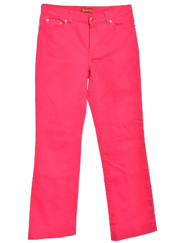 Chaps Straight Fit Jeans - W30 L29 Youthful Women's Pop