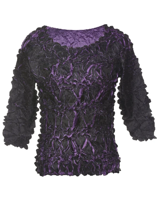 Smocked Y2K Evening Top - M Bohemian Women's Free