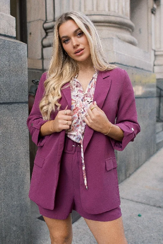 Taking Charge Blazer & Short Set - Final Sale Artistic Women's Avant - 