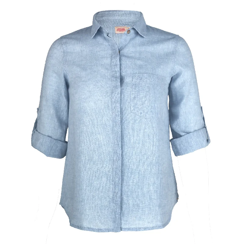 Kelly Shirt Sky Blue Refined Women's 