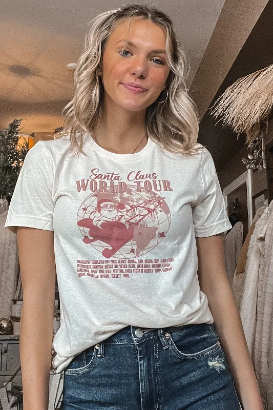 Santa World Tour Tee Athletic Women's 