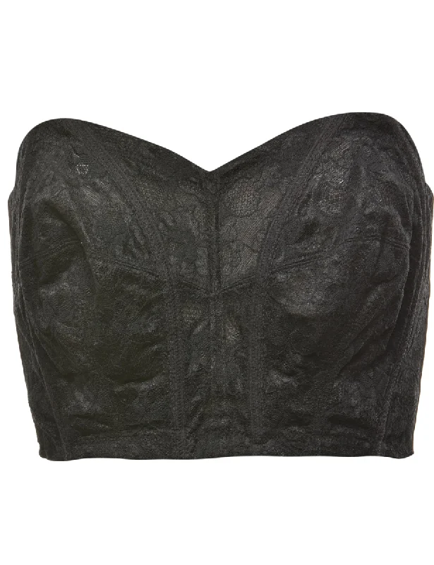 Floral Lace Corset - S Hip Women's Retro