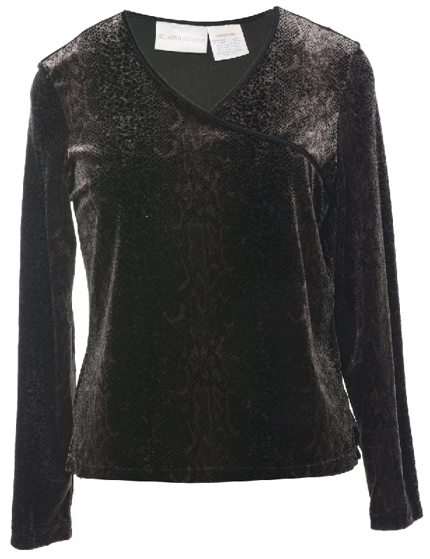 Worthington Evening Top - L Rugged Women's Outdoor 