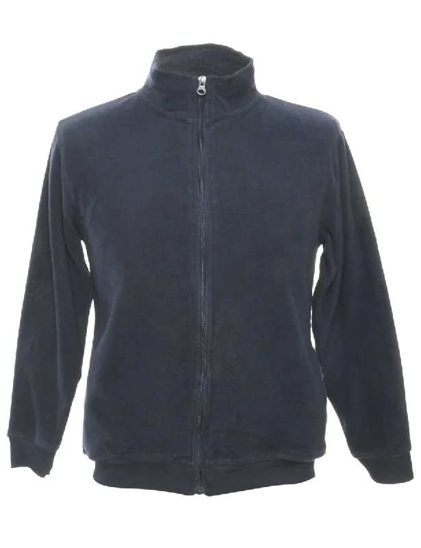Navy Fleece Sweatshirt - M Disco