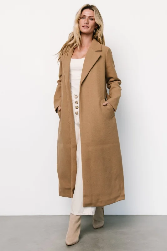 Glenwood Coat | Camel Earthy Women's 