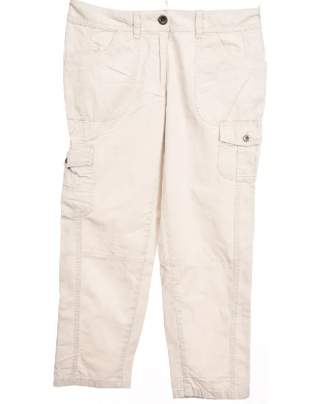 Tommy Hilfiger Cargo Trousers - W32 L25 Sophisticated Women's Tailored