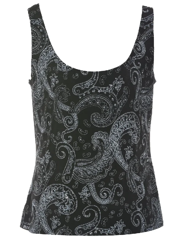 Metallic Evening Top - L Street