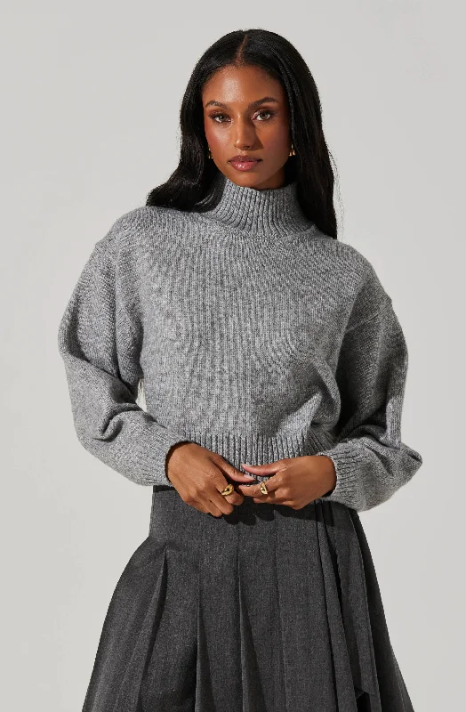 Fiala Mock Neck Sweater