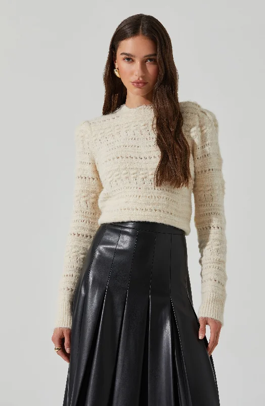 Pelloni Open Stitch Sweater