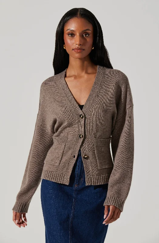 Saffi V-Neck Cardigan