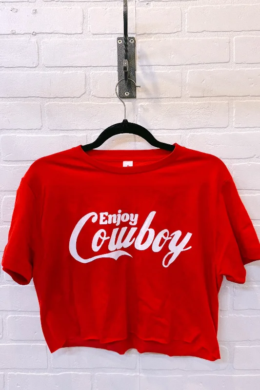 Enjoy Cowboys Baby Tee